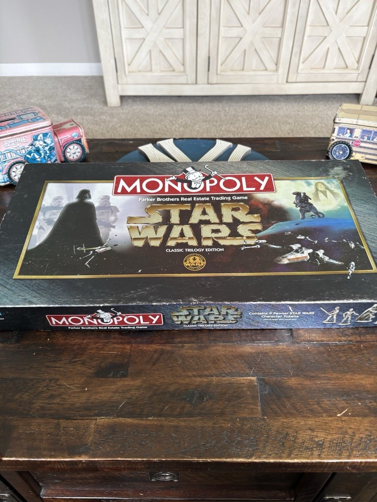 Monopoly Star Wars Classic Trilogy Edition 1997 Board Game BRAND NEW Sealed