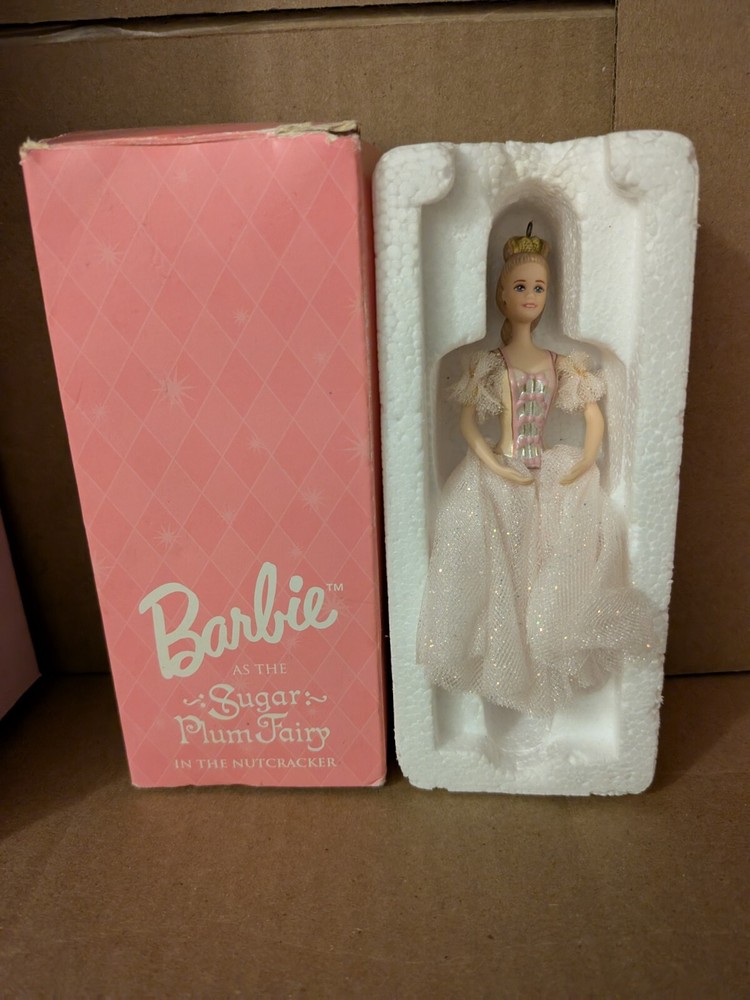 Avon Barbie as The Sugar Plum Fairy, Nutcracker Porcelain Ornament