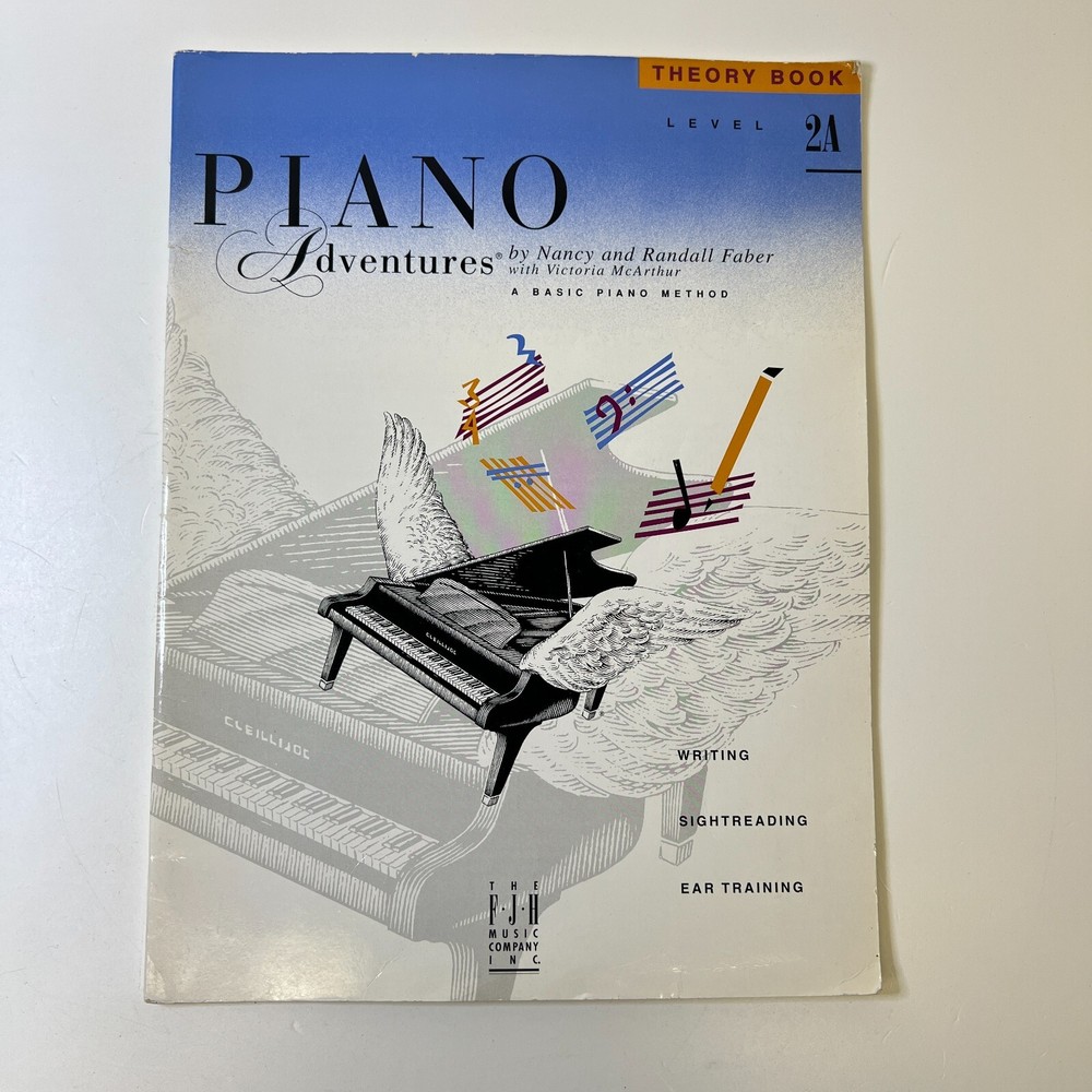 Piano Adventures Theory Book Level 2A by Nancy and Randall Faber