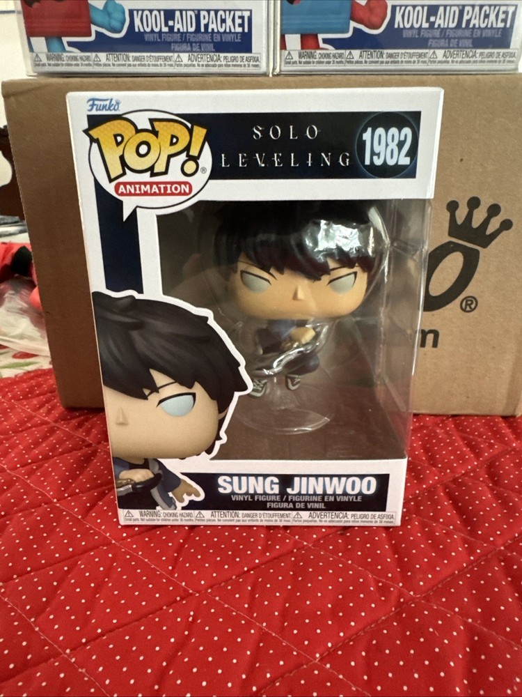 Funko Pop! Vinyl Solo Leveling Sung Jinwoo Figure #1982 Common