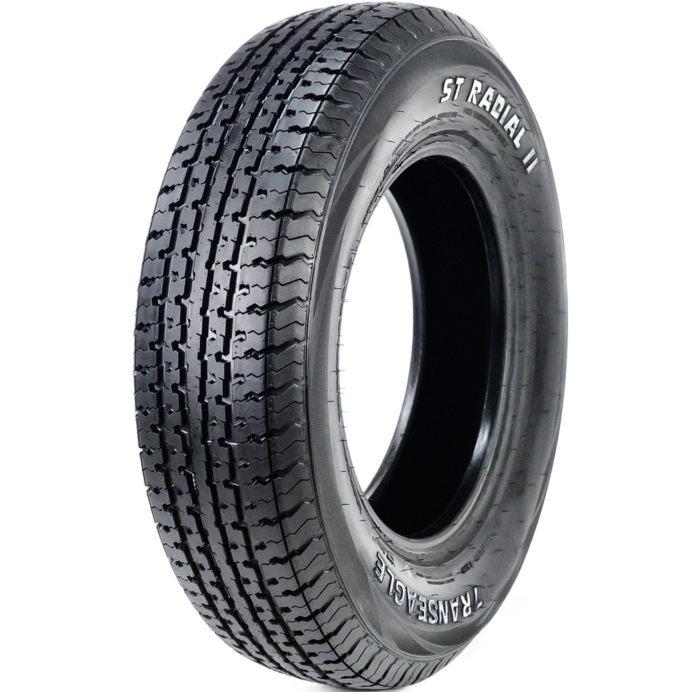 2 Tires Transeagle ST Radial II Steel Belted ST 205/75R14 D 8 Ply (RWL) Trailer