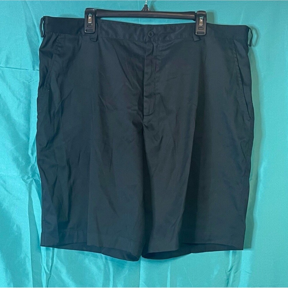 Nike Golf Dri-FIT Mens Black Stretch Chino Shorts Size 40 Regular Fit Activewear