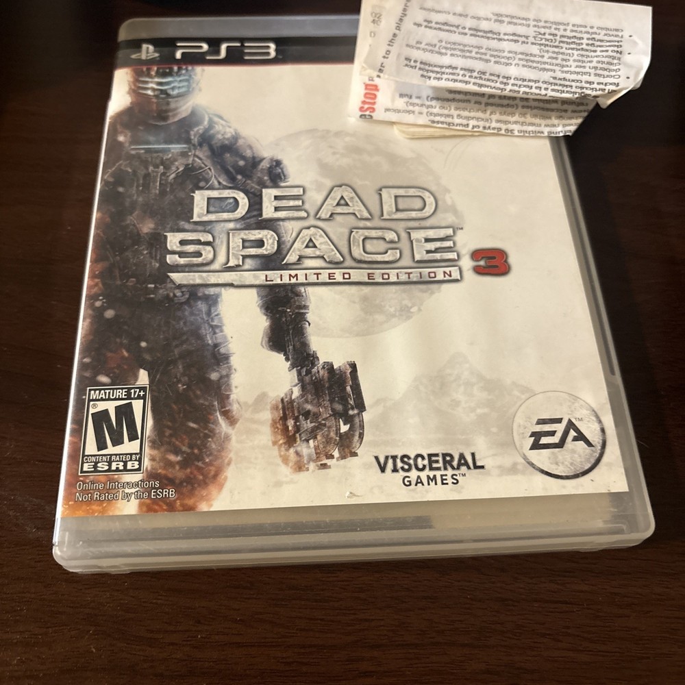 Dead Space 3 -- Limited Edition (Sony PlayStation 3, 2013)