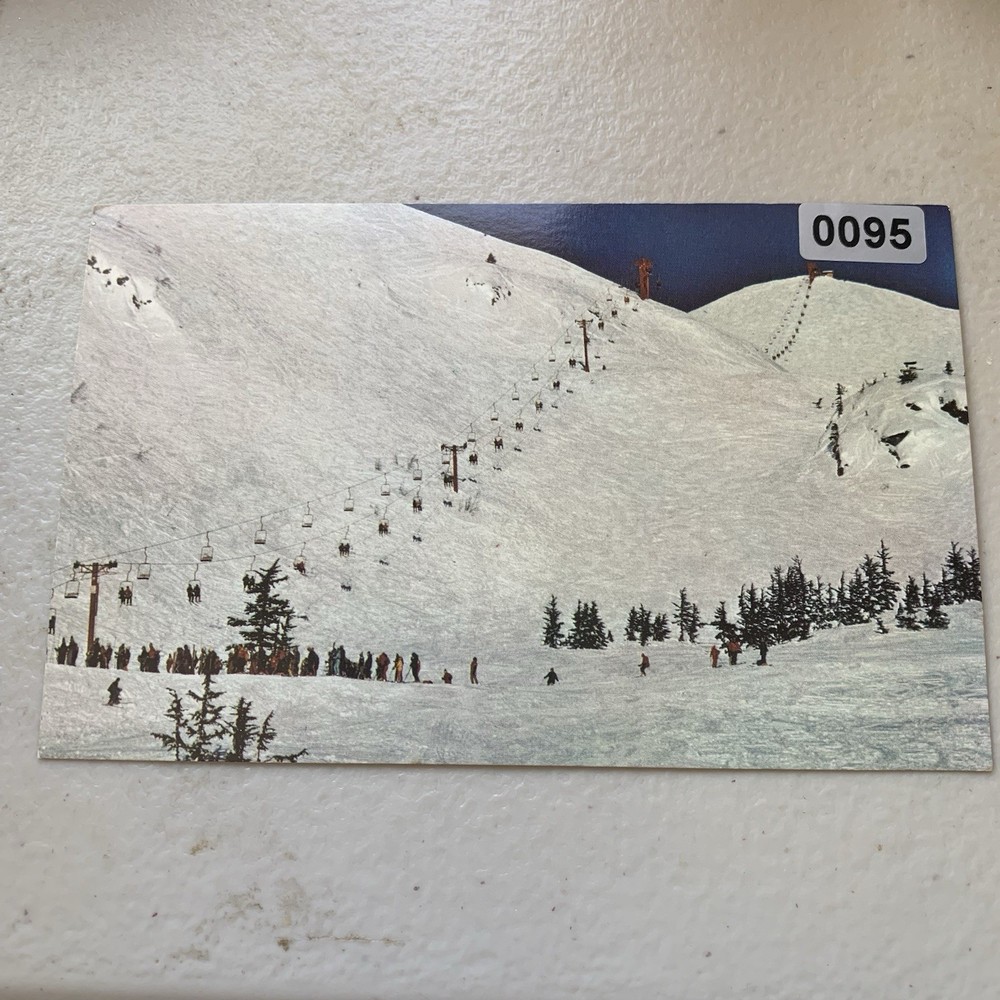 Vintage BERTHOUD PASS LODGE Colorado Postcard Ski Area, Summer View Chrome
