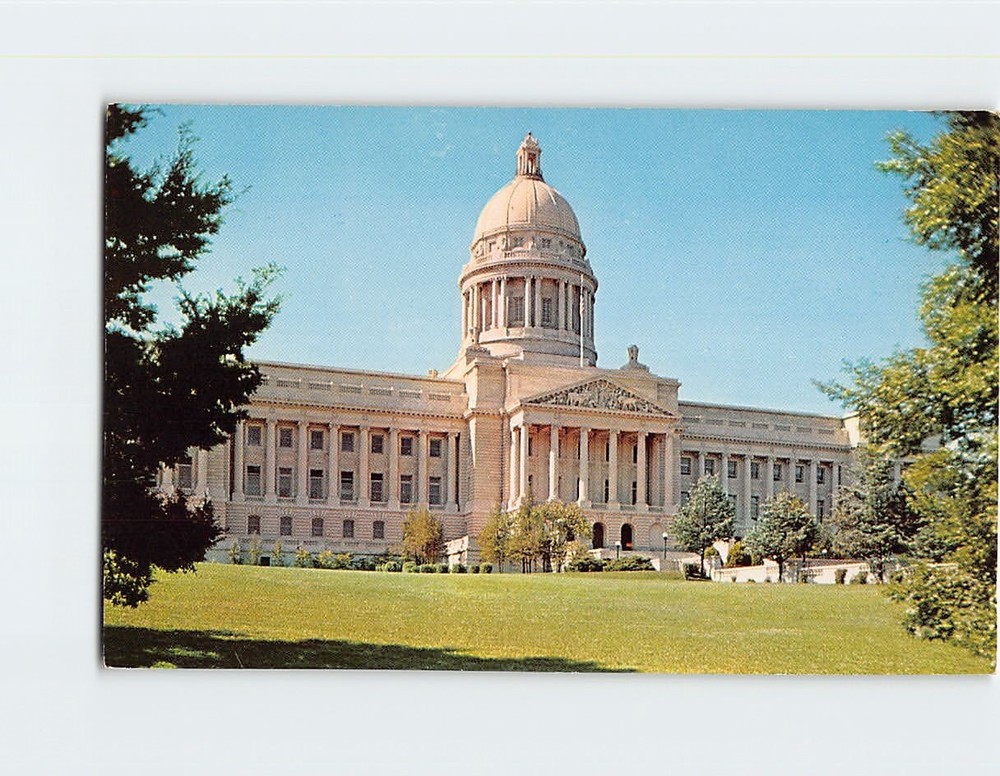 Postcard Kentucky State Capitol Frankfort