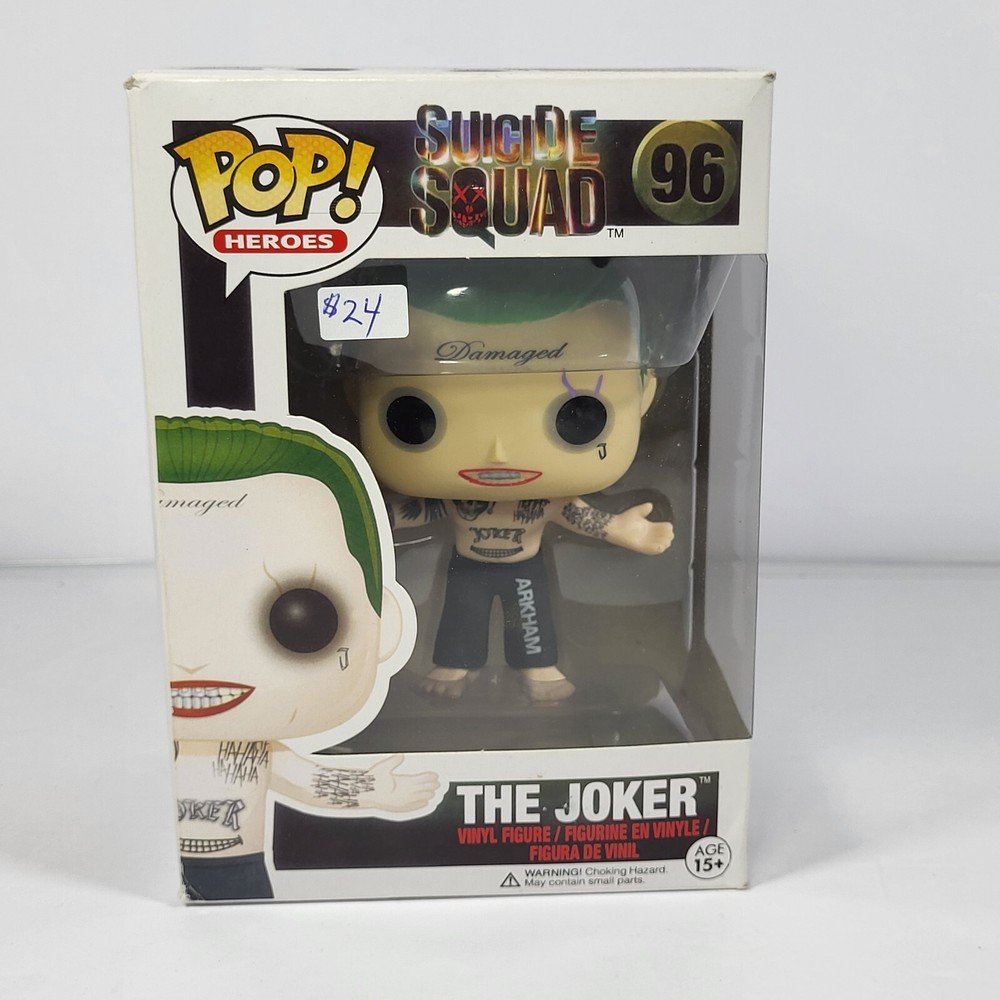 Funko Pop! Suicide Squad #96 The Joker Shirtless Tattoos Vinyl Figure
