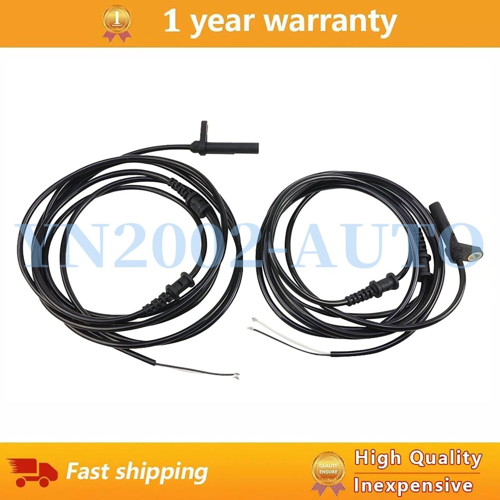 2pcs Rear Left+Right Wheel Speed ABS Sensor For Benz G-Class W463 G350 G500 G550