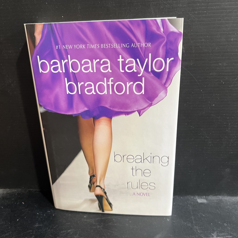 SIGNED 1st/1st Breaking the Rules by Barbara Taylor Bradford HC DJ 2009