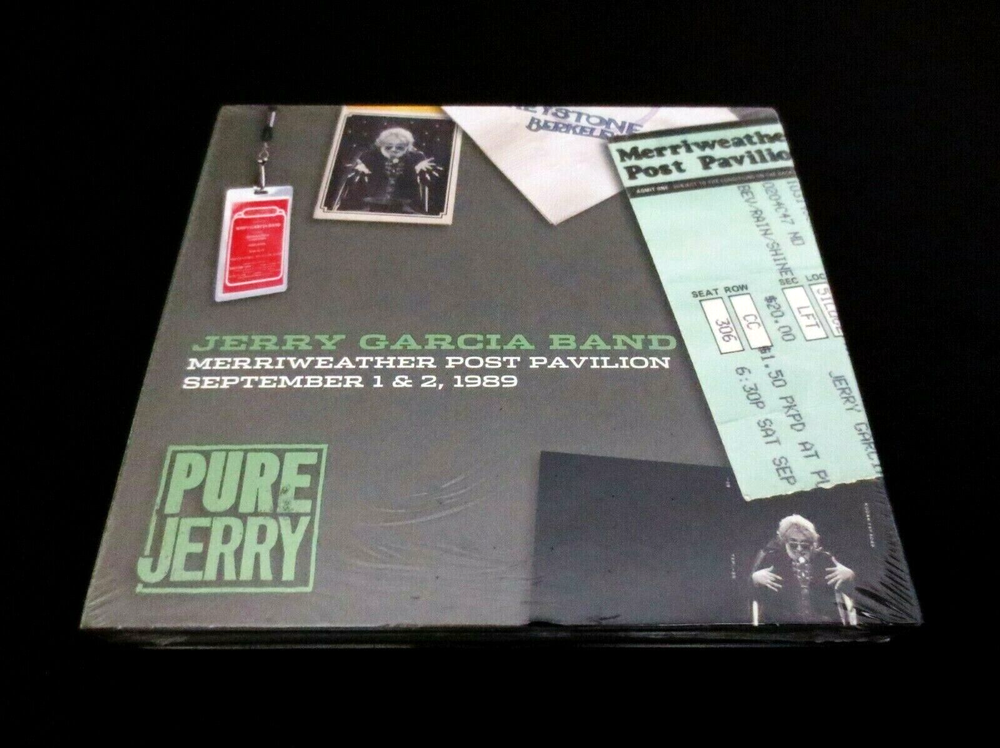 Jerry Garcia Band Merriweather Post Pavilion 1989 Pure 5 JGB Grateful Dead 4 CD