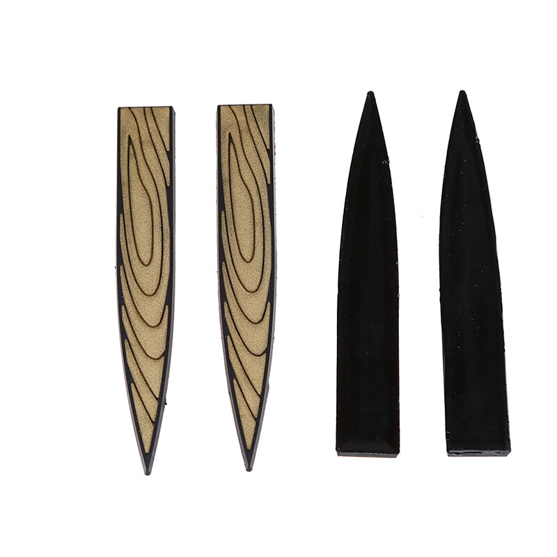 4x Car Bumper Silicone Door Edge Crash Bar Strip Anti-collision Decor Universal