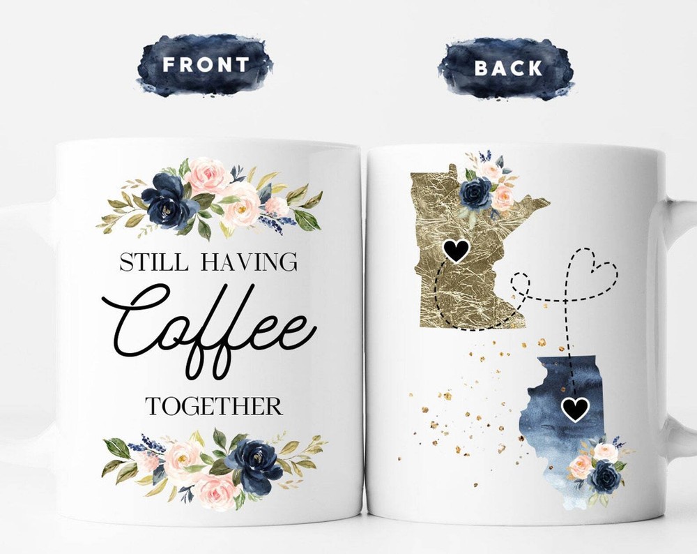 Long Distance Friendship Mug Best Friend Gifts Long Distance Mug Best Friend Mug