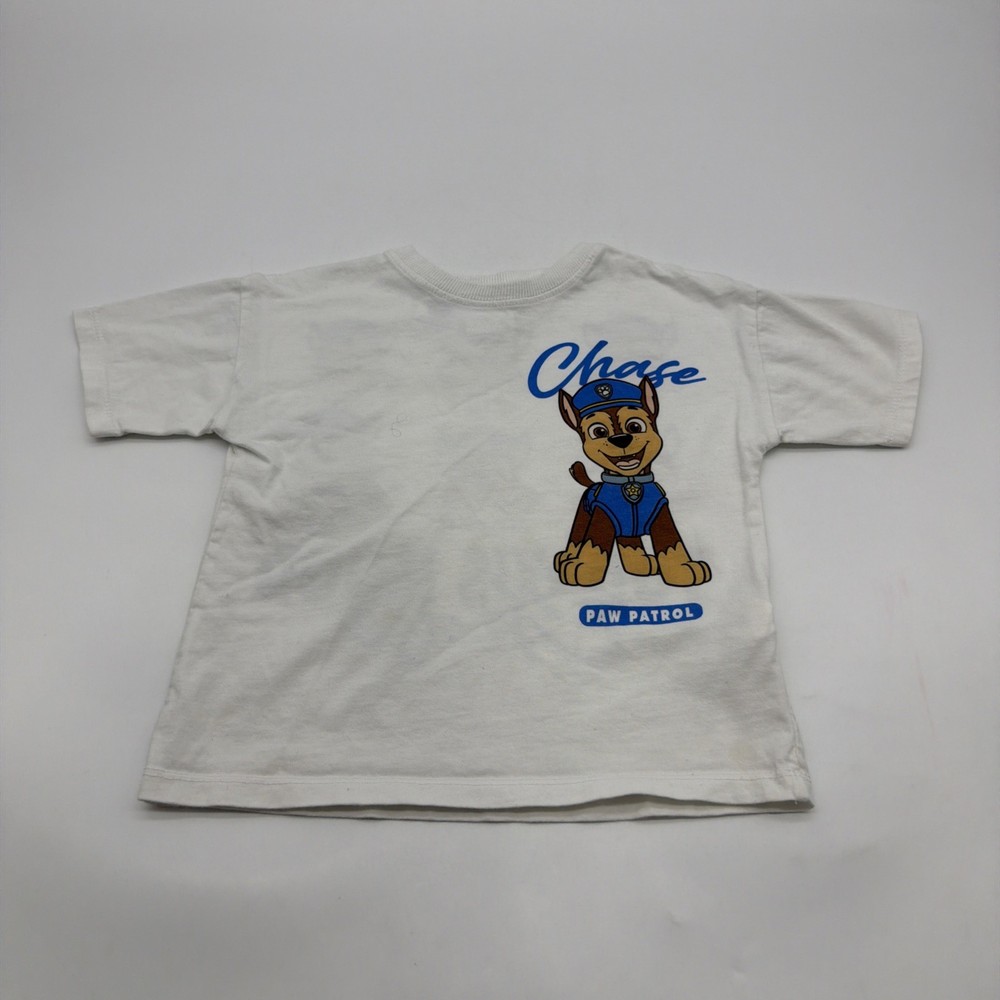 Paw Patrol Nickelodeon Zara T-shirt Kids Boys 3Y Blue Graphic Print Logo.#46050