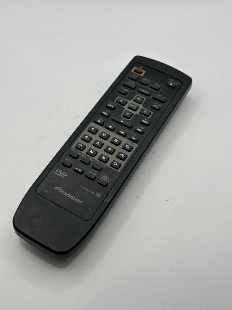 Pioneer CU-DV049 Remote Control DVD System Black Infrared Ergonomic for DV525