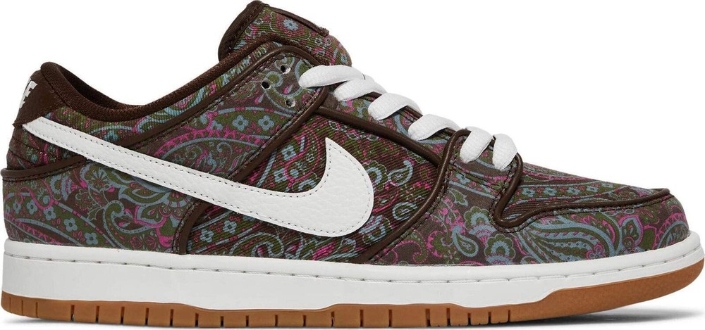 Size 9.5 - Nike SB Dunk Low Pro Paisley Brown