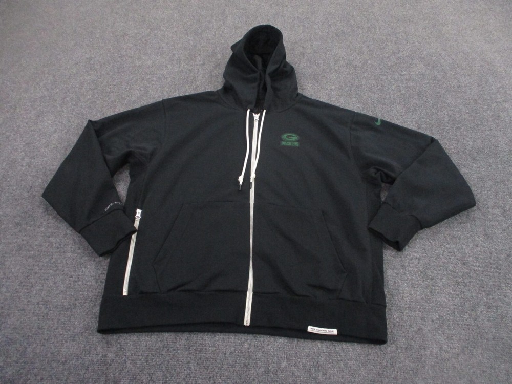 Green Bay Packers Jacket Men XL Nike Dri Fit Football NFL Standard Issue Adult