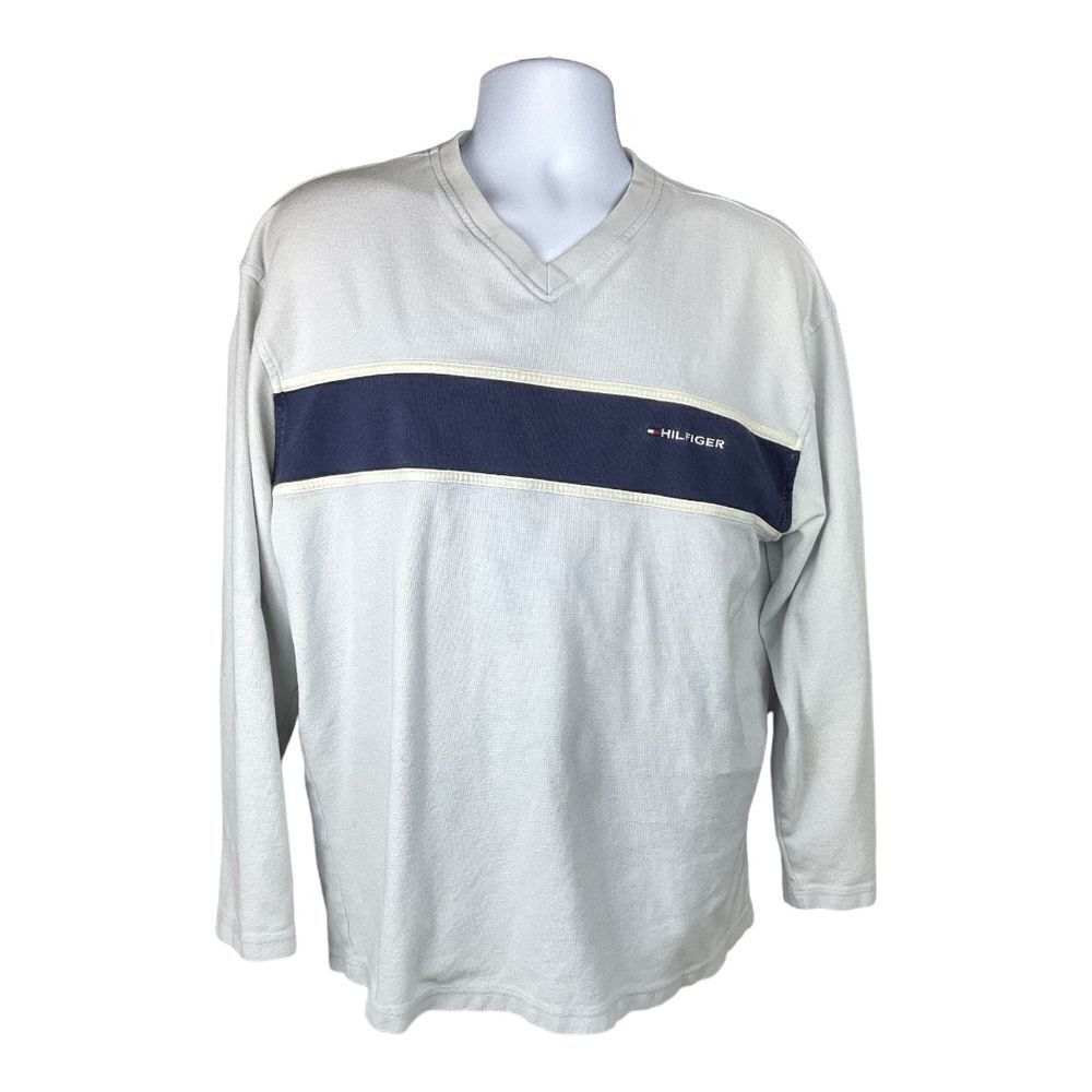 Vintage Tommy Hilfiger mens sweater size L quiet luxury old money preppy academia style