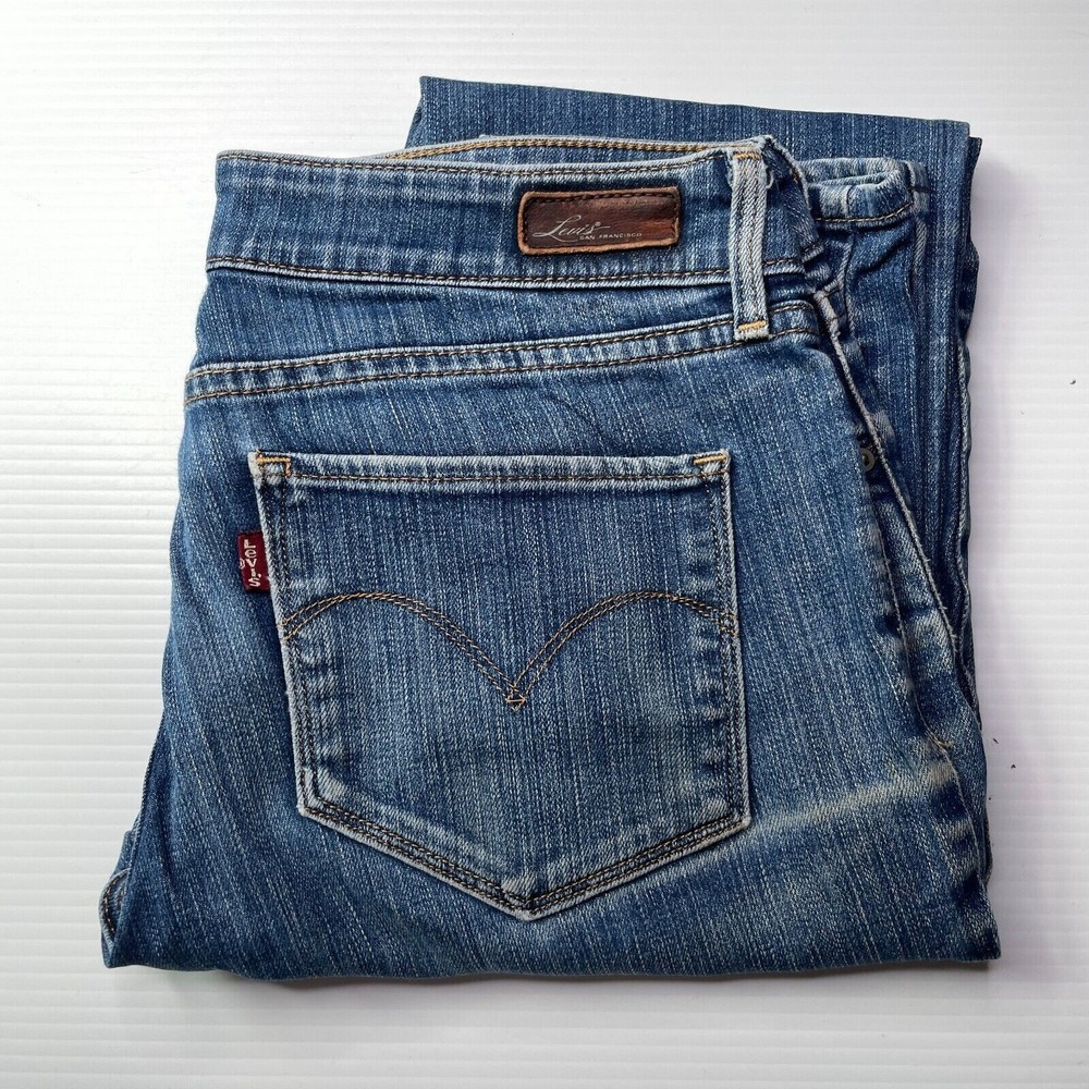 Levis Skinny Bold Curve Denim Jeans Mens Size 30 Waist Blue Casual Style Fashion