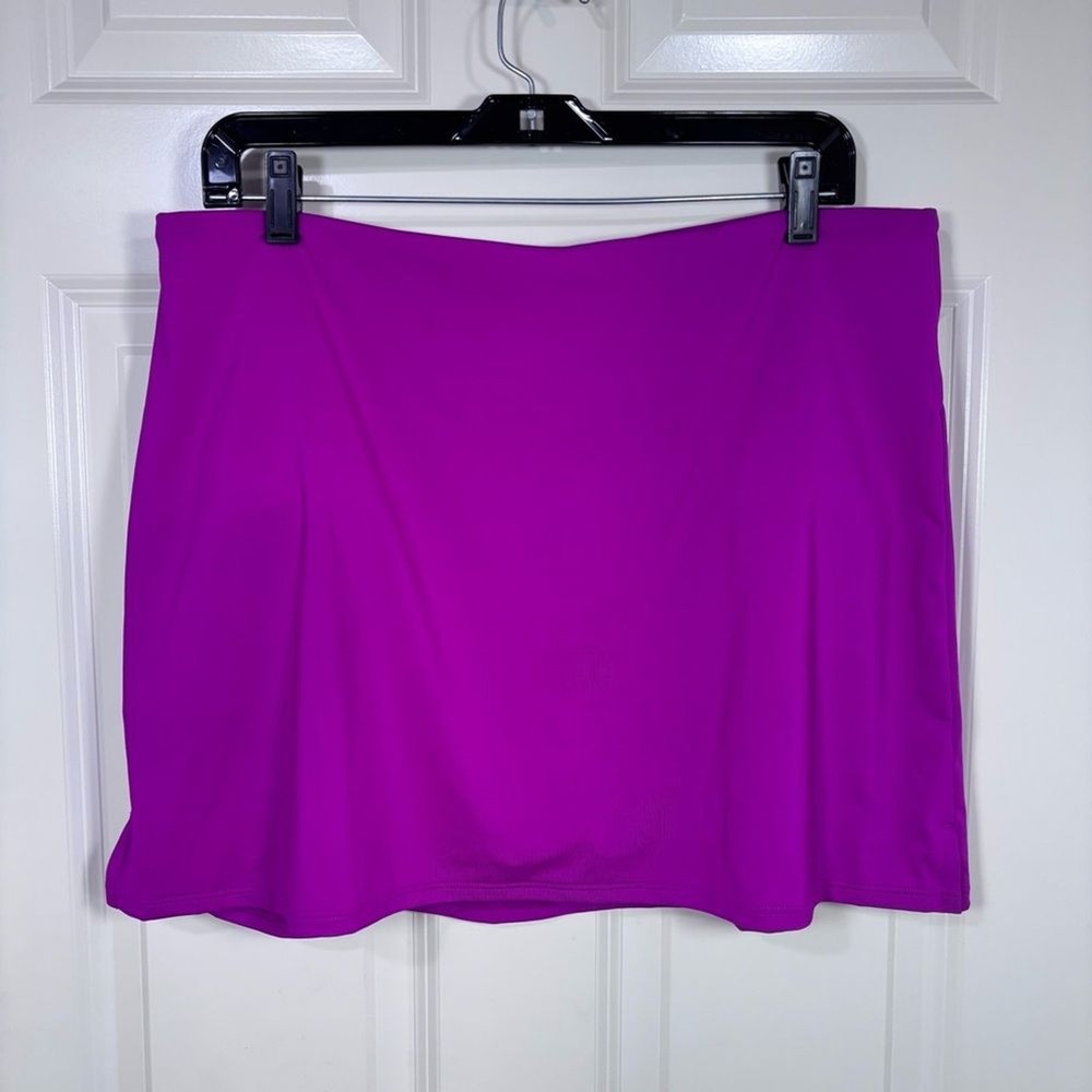 Athleta Swim Skirt Women’s XL Purple/Pink