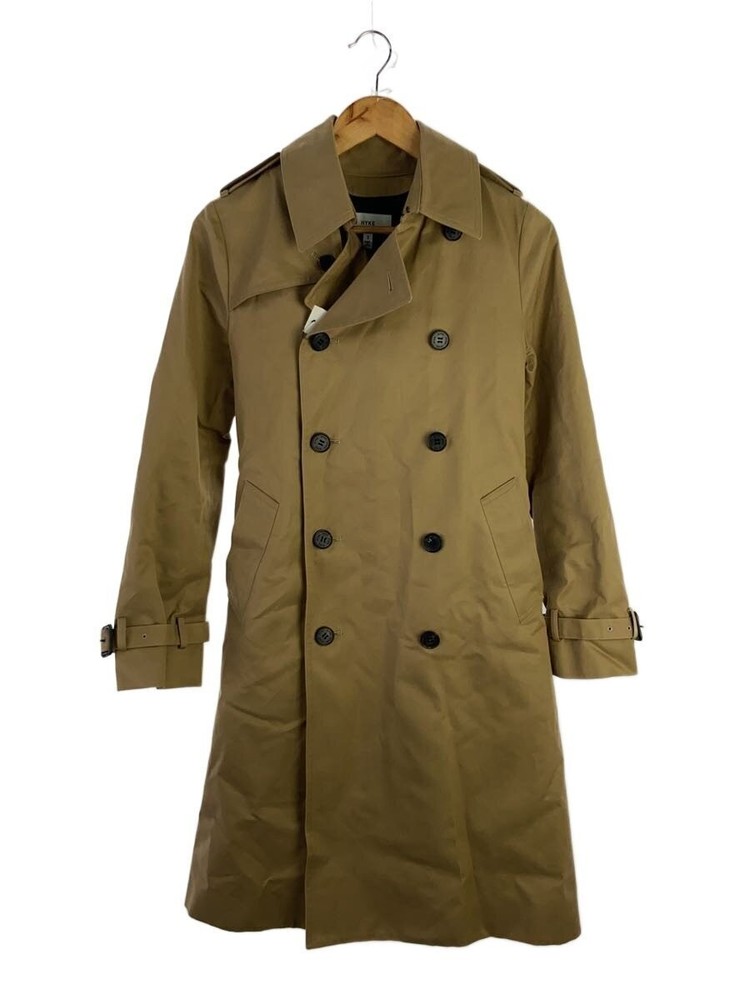 Hyke Trench Coat/3/Cotton/Cml/Plain