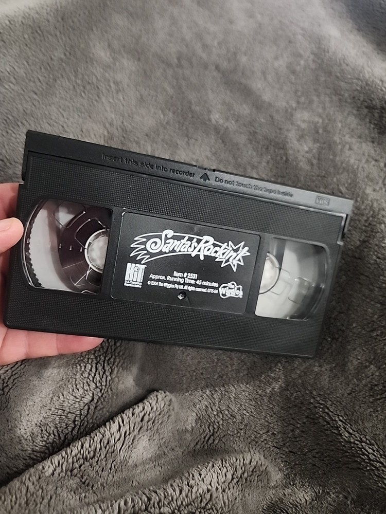 The Wiggles Santa’s Rockin’! VHS Tape 2004 HiT Entertainment - Tested Works