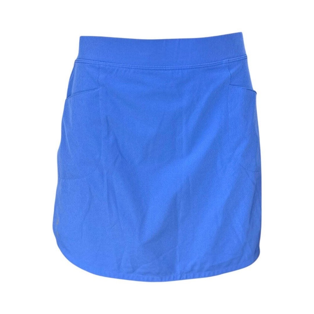 RLX Ralph Lauren Womens Blue Performance Golf Tennis Skort Mesh Panel Size L