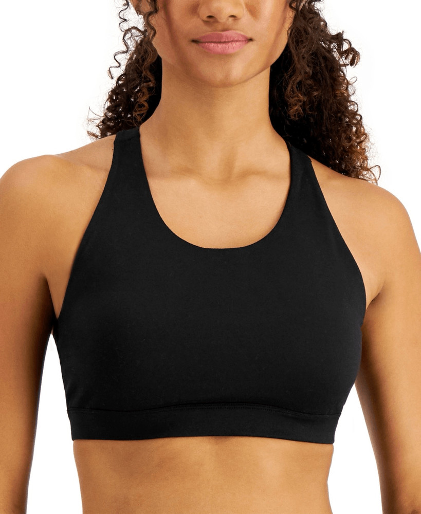 ID Ideology Women S Low Impact Sports Bra Black Size XS