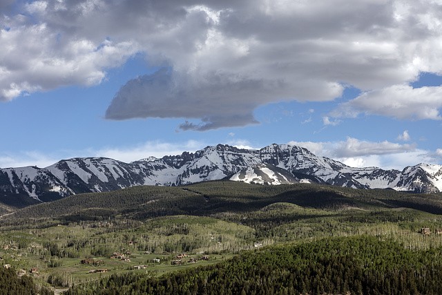 Photo:Telluride Colorado Rocky Mountains 2010s Snowy Peaks Landscape