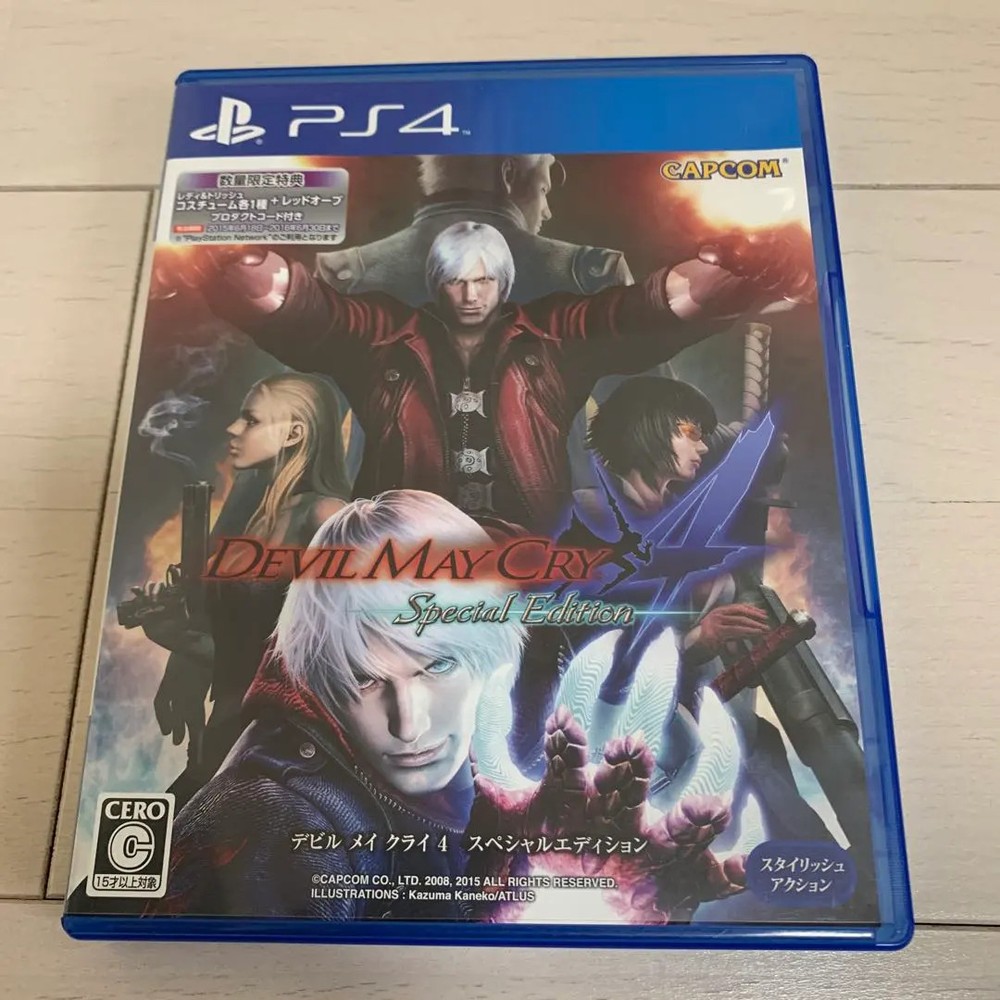 Capcom Ps4 DMC Devil May Cry 4 Special Edition E-capcom Japan FS