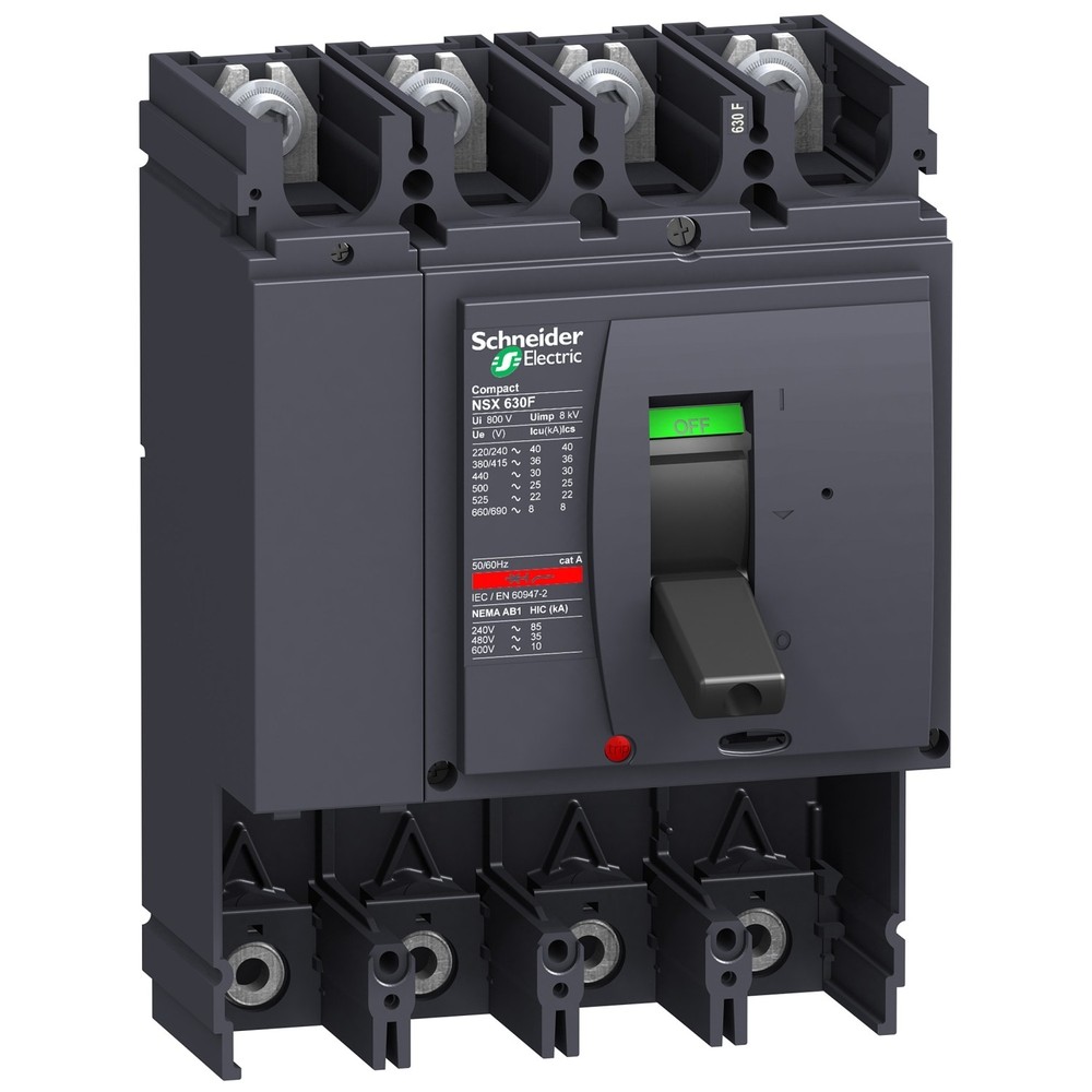 Schneider LV432808 - 4P NSX630N WITHOUT TRIP UNIT  COMPACT CI