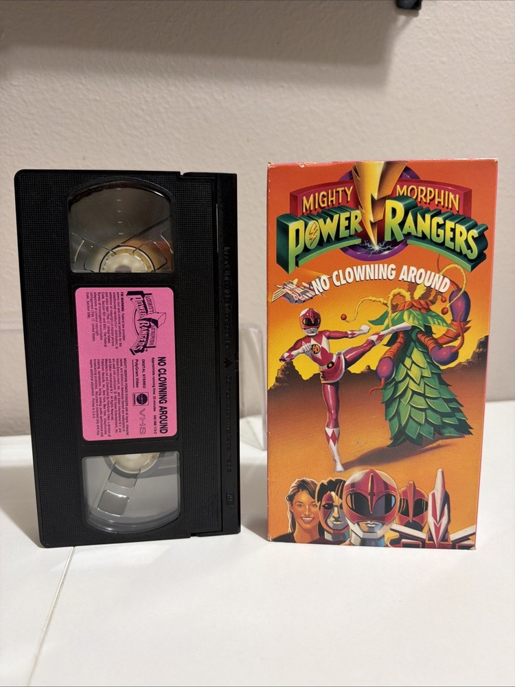 Mighty Morphin Power Rangers - No Clowning Around (VHS, 1993)
