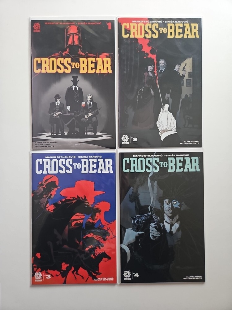 Cross to Bear #1-4 Complete Series Set (Aftershock 2021) Lot 1 2 3 4 Full Run