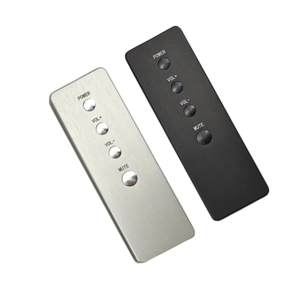 Aluminum Shell Universal Infrared Audio Remote Controller with Learning Volume