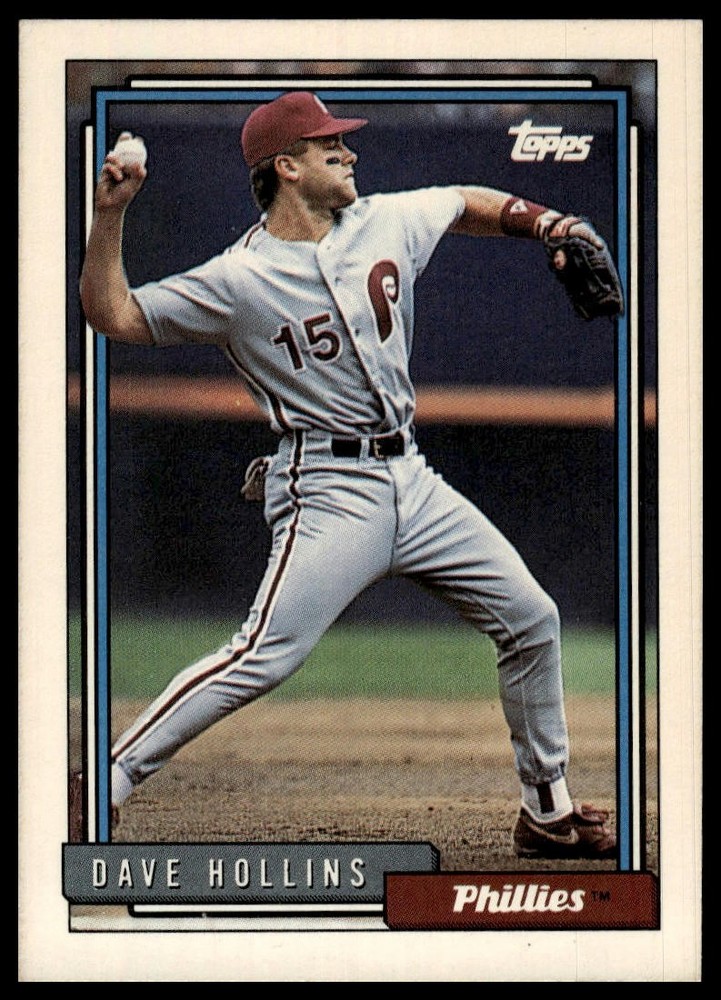 1992 Topps #383 Dave Hollins