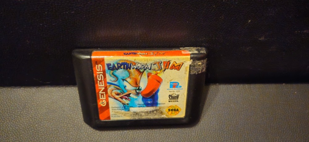 Earthworm JIM, Sega Genesis, Cartridge Only