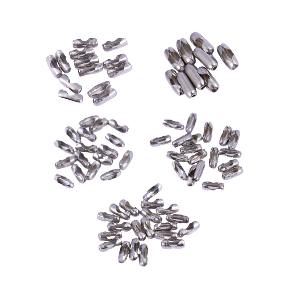 100 Pcs Metal Waist Buckle Clasps for Bracelets Necklaces DIY Jewelry Making Connectors
