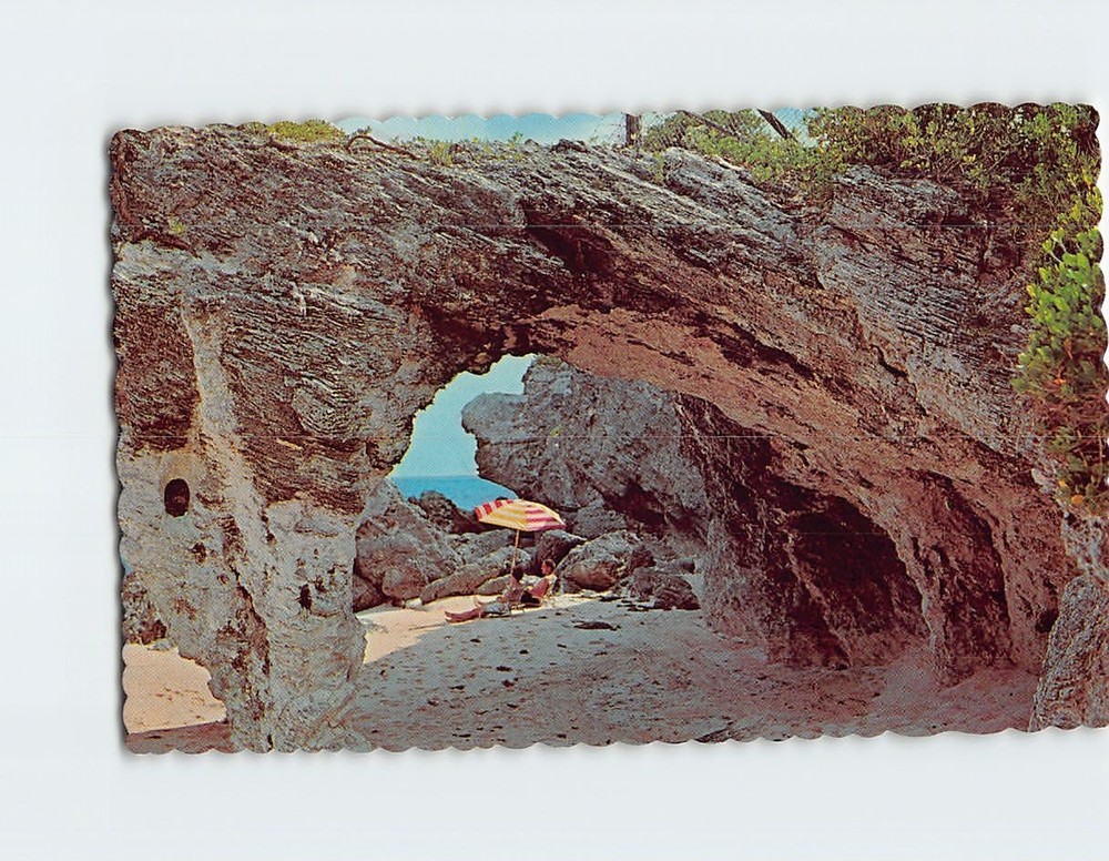 Postcard Natural Arches Tucker's Town Bermuda British Overseas Territory