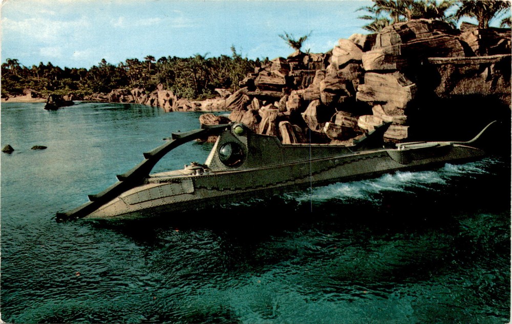 Walt Disney World Vacation Kingdom Captain Nemo Postcard  