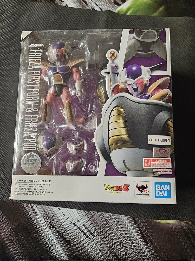 Bandai S.H.Figuarts Frieza First Form & Pod Dragon Ball Z Boxed Figure