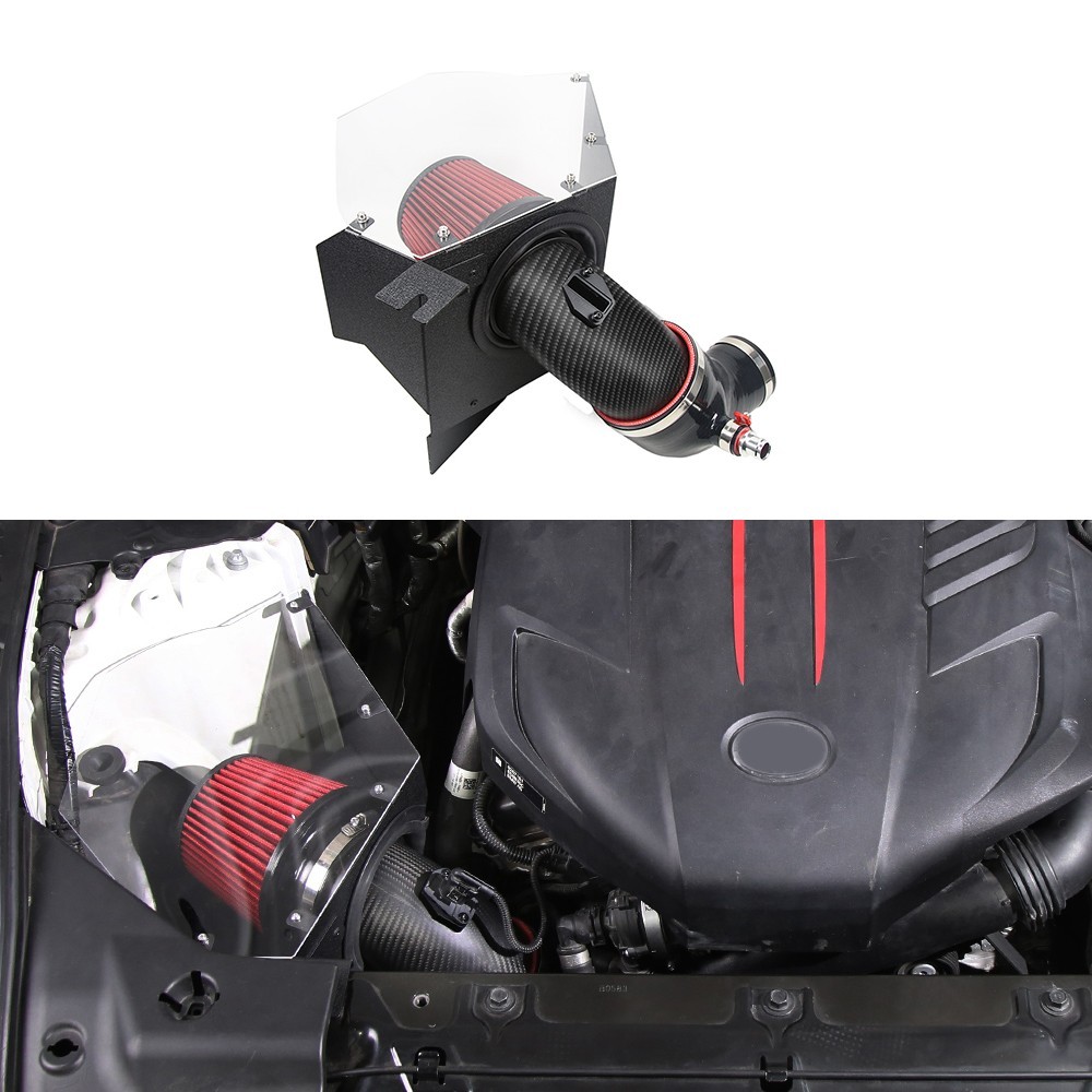 Cold Air Intake System Carbon Fiber For 2020+ Toyota Supra A90 BMW Z4 B58TU 3.0T