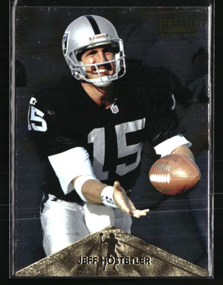 Jeff Hostetler 1996 Pinnacle #30  Football Card