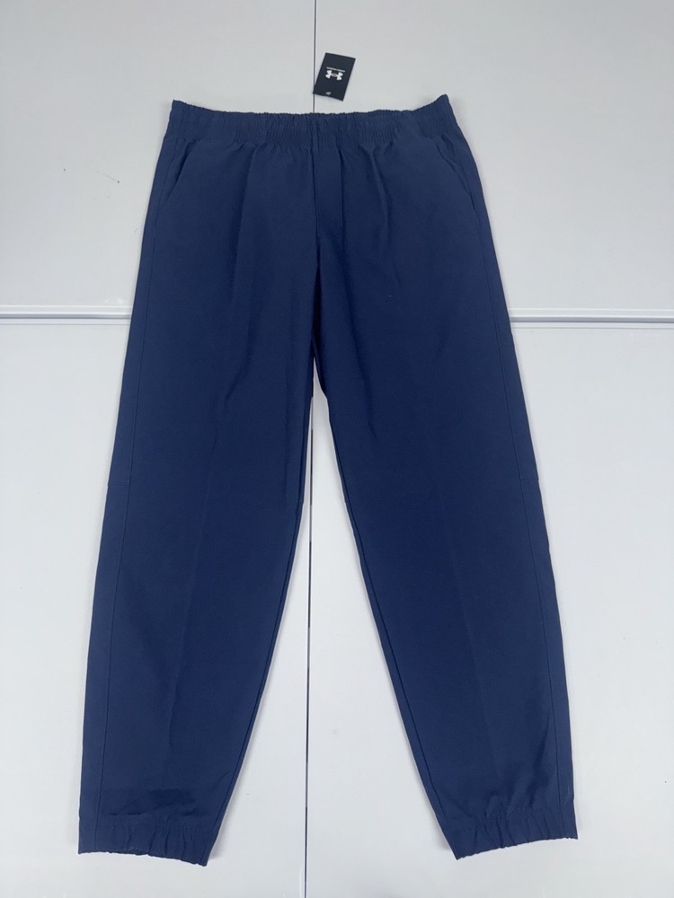 NWT Under Armour UA Icon Woven Jogger Pants Loose Mens Navy 6000663 Pick Size