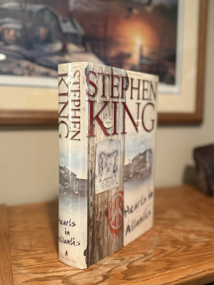 Stephen King Hearts in Atlantis 1999 Scribner Hardcover w/DJ 1st/1st Printing