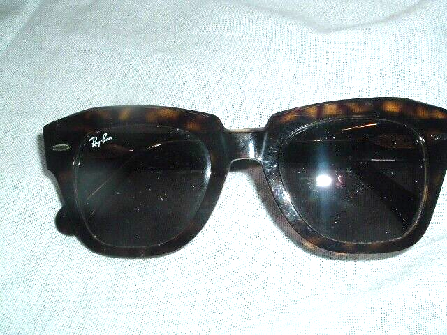 Ray Ban State Street Tortoise Brown RB2186 1292B1 Grey Lenses Non Polarized New