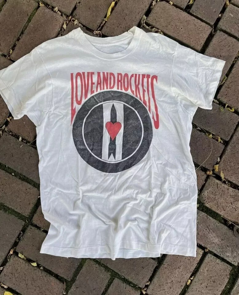 Love And Rockets Band Fan Gift White T-Shirt S-2345XL BL803