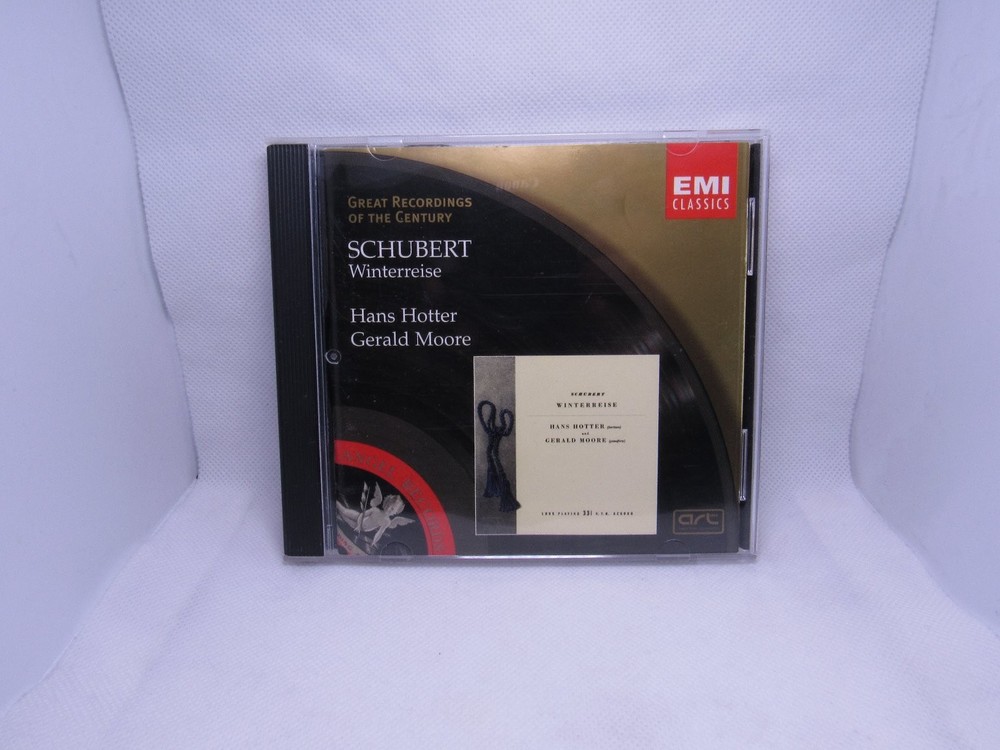 Hans Hotter Schubert Winterreise CD 1990 Remastered Mono Lieder Classical EMI