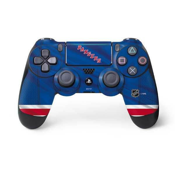 NHL New York Rangers PS4 Pro/Slim Controller Skin - New York Rangers Home Jersey