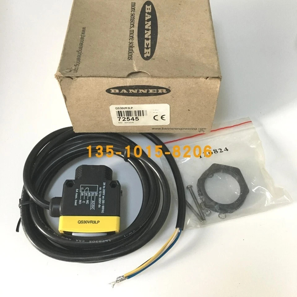 Banner Engineering Qs30Vr3Lp / Qs30Vr3Lp (Brand New)