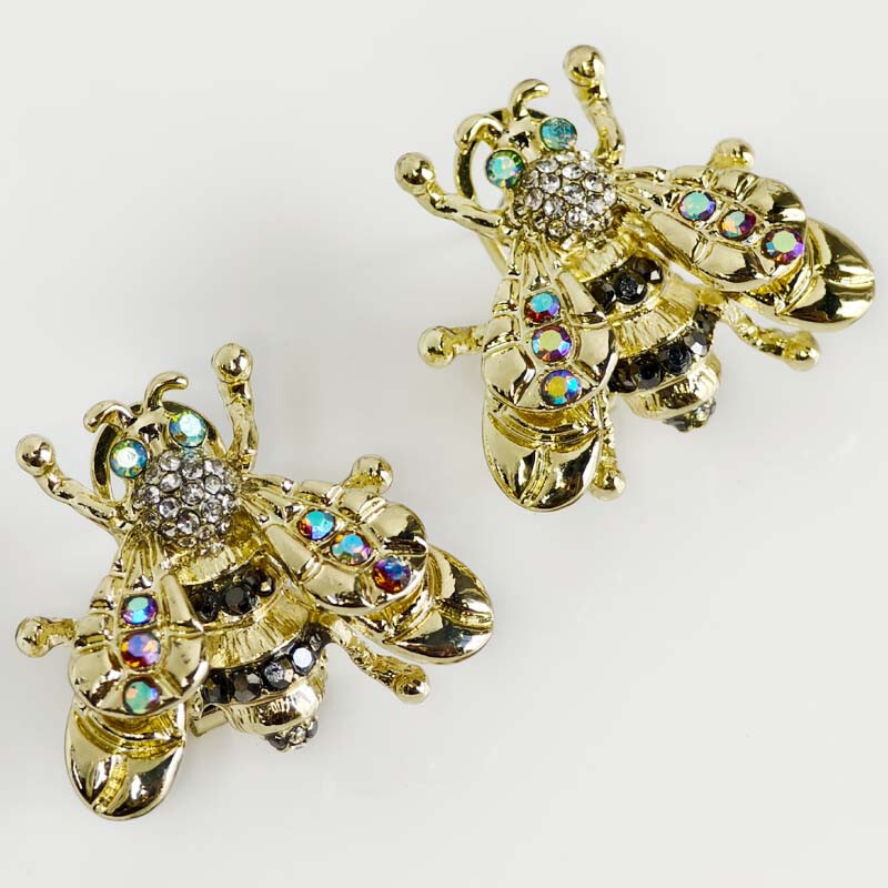 Heidi Daus Bee Stud Earrings for Women - Chic Party & Travel Jewelry Gift