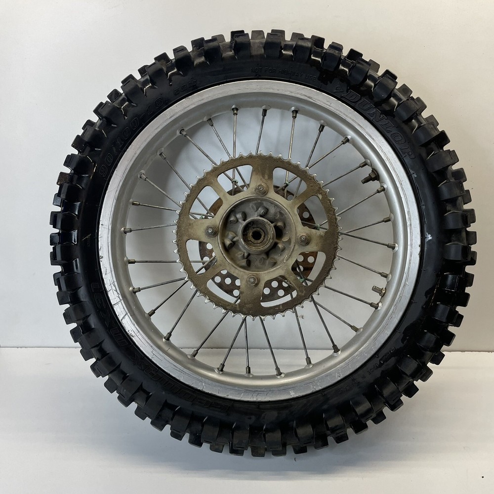 1994-1997 Kawasaki Kx100 Rear Wheel Assembly 16” Big Wheel Supermini