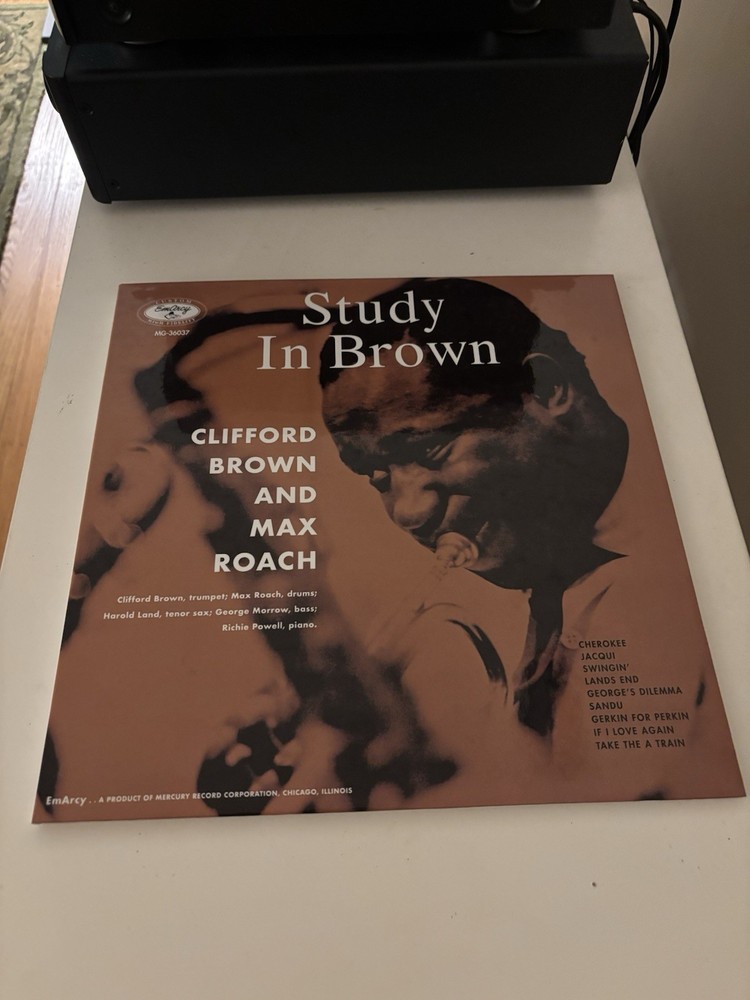 Clifford Brown & Max Roach Study in Brown (Jazz LP, EmArcy, 12